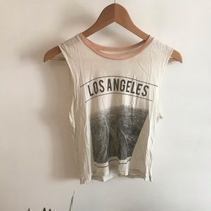 LA Graphic Tank - Brandy Melville